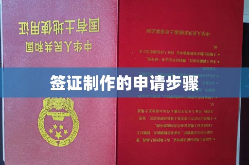 小港签证制作的申请步骤