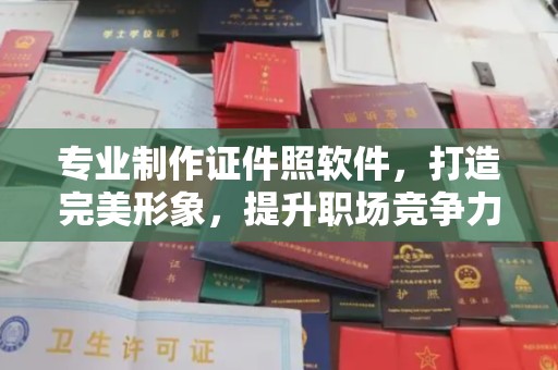 小港专业制作证件照软件，打造完美形象，提升职场竞争力