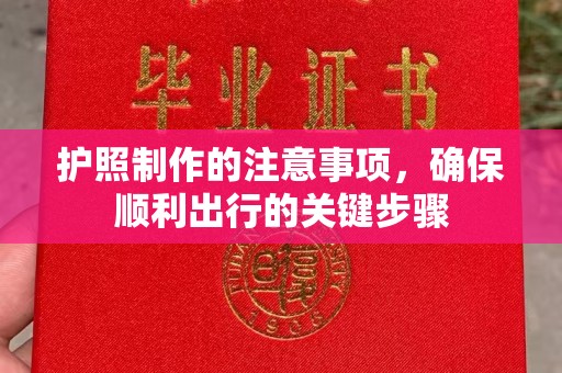 小港护照制作的注意事项，确保顺利出行的关键步骤